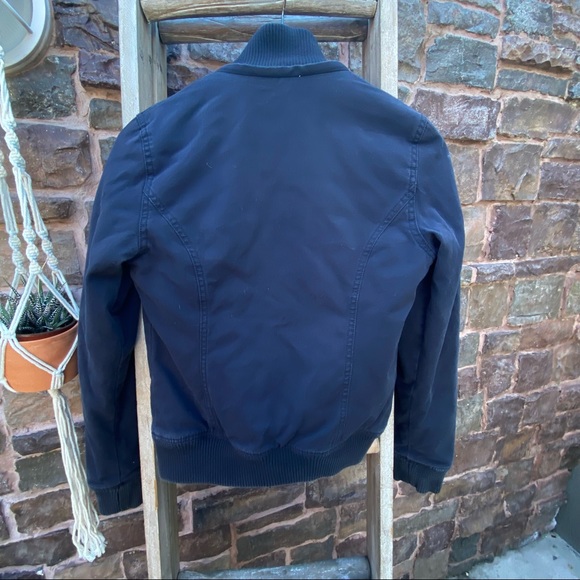 ✨TNA ARTIZIA BOMBER FLANNEL LINED WINTER JACKET WITH DETACHABLE HOOD XS - Picture 5 of 15